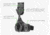 Alien Gear Holsters Rapid Force Expansion Dynamic Drop Leg Holster With Locking Belt Slide w/ Standard Strap w/Standard Buckle w/Clamshell Packaging, Matte Black, RFX-DD-BK-LBS-S-LK-C