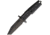 Extrema Ratio Fulcrum C FH Fixed Blade Knife, 9.5in, 4.25in, Bohler N-690 Steel, Standard Edge, Tanto, Handle EX0110BLK
