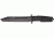 Extrema Ratio Fulcrum Fxd Knife, 7in, Srtd Steel Tanto, Black Hdl,Black Sheath EX082