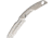 Extrema Ratio NK3 Neck Knife Stonewash Fixed Blade Knife, 2.75in, Bohler N-690 Steel, Standard Edge, Tanto, Stonewash EX0206SW