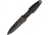 Extrema Ratio Pugio Single Edge Fixed Blade Knife, 9in Overall, 4.5in Black Bohler N690 SS Drop Point, Black Nylon Handle, Mil-C-13924 Burnished Blade, Sheath, Black, 04.1000.0317BLK