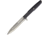 Extrema Ratio Requiem Wolf Grey Fixed Blade Knife, 9.25in Overall, 4.5in Stonewash False Edge N690 SS Stiletto Style Blade, Gray Forprene Handle, Gray Nylon Molle Compatible, Gray, 04.1000.0478WG