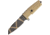 Extrema Ratio Task C Desert Warfare Knife, 3 1/2 desert warfare finish Bohler N690 stainless, Desert tan Forprene handle, 085-DW