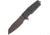 Extrema Ratio Task C Fixed Blade Black Fixed Blade Knife, 3.5in, Bohler N-690 Steel, Tanto, Handle EX084TSKCBL