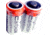 ExtremeBeam 3.0v CR123 Rechargeable Lithium Battery 2B, Orange, N/A EB-XB-A12