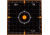 EZ-Aim Adhesive Splash Sight-In Grid Target, Black, 8X8, 15301
