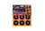 EZ-Aim Allen Adhesive Splash Bullseye Target, Orange, 2X2, 15318