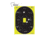 EZ-Aim Allen Non-Adhesive Paper Splash Shooting Targets Handgun Trainer 12.5x18.25in Black/Chartreuse 100/ct, 15445