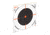 EZ-Aim Allen Shooting Target Bullseye Paper Hanging, 100 Pack, 12x12in, Black/White, 15334-100