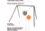 EZ-Aim Custom Gong Target Hanging System, Black, 48L x 44W x 33H, 15348