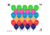 EZ-Aim FUN Balloon Blast Paper Shooting Target, 24x 19,in 4-Pack, Multi, 15780