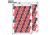 EZ-Aim Fun Get the Game On Paper Shooting Targets, 12inW x 18inH, 8-Pack, Multi, 15642
