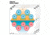 EZ-Aim Fun Plinking the Day Away Paper Shooting Targets, 12inW x 12inH, 12-Pack, Multi, 15638