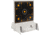 EZ-Aim Sight-In Splash Shooting Kit &amp; Target Stand, 12in Square Adhesive Targets, Black/Orange, 13.5W x 17.5H, 15378