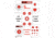 EZ2C Targets 125 5 Handgun Style Targets,Red and Black Ink,11x17 EZP04