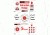 EZ2C Targets 125 5 Instructors Style Targets,Red and Black Ink,11x17in EZP06