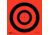 EZ2C Targets Style 5 Mini Targets,3.5x3.5in,Pack of 25 EZ2CM05