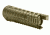 FAB Defense AR-15 Polymer 3 Rail Handguard Gun Grip, Tan, FX-FGR3T