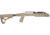 FAB Defense M4 Collapsible Stock Optics-Ready Pro Kit For Ruger 10/22, Flat Dark Earth, FX-M4PR1022T