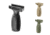 FAB Defense Quick Release Tactical Vertical Grip w/ Batteries Compartment, Black, Flat Dark Earth, OD Green