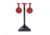 FAB Defense RTS Dual Swinging Racket Reactive Target System, Red, SWINGRACK-R