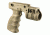 FAB Defense Tactical Grip &amp; 1in. Flashlight Adapter w/ Activation Trigger, Desert Tan, fx-tgript
