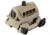 FAB Defense Pivoting T-PODG2 Style Base for Harris Bipods, Flat Dark Earth, FX-HPODT