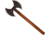 Factory X Hero Axe, Wooden Handle, Black, XN1002
