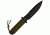 Factory X Low Profile Tactical Fixed Knife, Drop Point FXKX4002