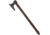 Factory X Viking Battle Axe Of Ragnar, 5.5 carbon steel axe head with 6.25 cutting edge, Brown wood handle, XN310V