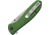 Falcon Linerlock A/O Aluminum Green, FLNKS2045GN