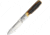 Fallkniven GP Stag Linerlock Folding Knife, 3in Satin Laminate Cobalt Steel Spear Point Blade, Stag Handle, SS Bolster, Comes With Wooden Glass Top Display Box, GPS