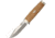 Fallkniven SK1, Curly Birch Handle, Plain, Leather Sheath FK-SK1L