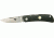 Fallkniven Tre Kronor Folder Folding Knife,Laminate Powder Steel Blade, Black Zytel Handle FNTK4