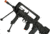 Famas Officially Licensed FAMAS F1 EVO Full Size Airsoft AEG with MOSFET Civilian version by Softair, Black, Large, 400906
