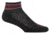 Farm To Feet Ballston Spa 1/4 Crew Striped Hiker Sock - Men's-Charcoal/Formula One-Large