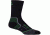 Damascus Medium Crew Sock - Mens-Black/Silver-X-Large