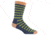 Farm To Feet Rock Springs Striped Traditional Hiker Sock - Men's-US Blue/Woodbine-X-Large
