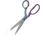 Fatima Tailor Scissors, 8.38in Overall, 3.5in, Satin Stainless Blades, Spectrum Handles, 107713-RB