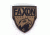 Faxon Firearms Velcro Backed Shield Patch, Tan, FFPatchShieldTSTVB