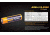 Fenix 18650 3.6V 2900mAh Protected Lithium Ion Li-ion Rechargeable Button-Top Battery, Orange/Black FENIX-ARB-L18-2900