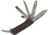 RUIKE M51 Multifunction Knife, 2.79in, 14C28N Stainless Steel, Clip Point, Plain Blade, Brown, M51-N