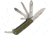 RUIKE M51 Multifunction Knife, 2.79in, 14C28N Stainless Steel, Clip Point, Plain Blade, Green, M51-G