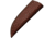 FH Knives Damascus Fixed Blade Knife, 8.63in Overall, 4in Damascus Steel Upswept Blade, Black Micarta Handle, Brown Leather Belt Sheath, AB-1518 (FH BOX)