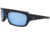 Filthy Anglers Mystic Sunglasses - Mens, Matte Black Frame, Polarized w/ Ice Blue Mirror Lens, MYSMBK01P-WB