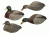 Final Approach Fa Gunners Hd Floating Black Ducks 6 Pack 474290