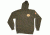 Final Approach Olive Hooded Sweatshirt Medium 480205