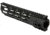 OpticsPlanet Exclusive Refurbished, Firefield Fringe 10in Carbon M-LOK Rail, Carbon fiber composite, Black, FF34070