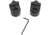 Firefield Scarab Two-Piece Bipod, M-LOK, 9-12in, Two-Piece, Black, FF34025MLK