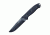 First Edge Elite Field Knife, Plain Edge, Black 5150